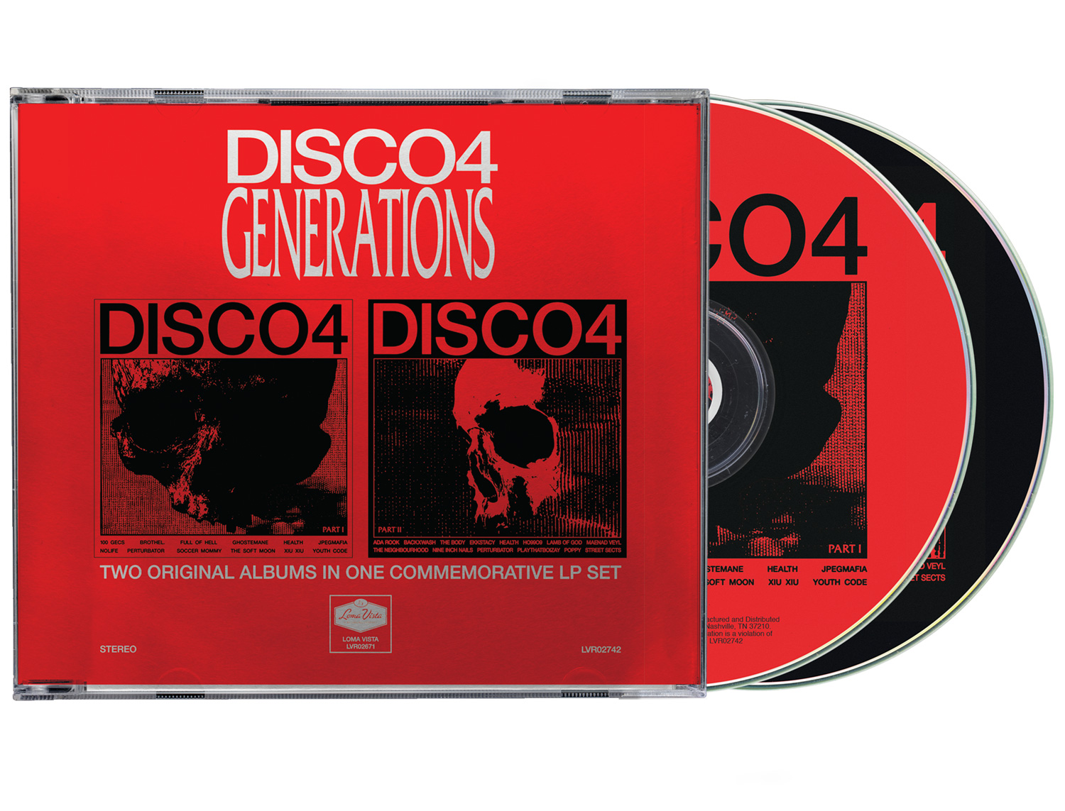 [PREORDER] DISCO4 :: GENERATIONS DOUBLE CD SET